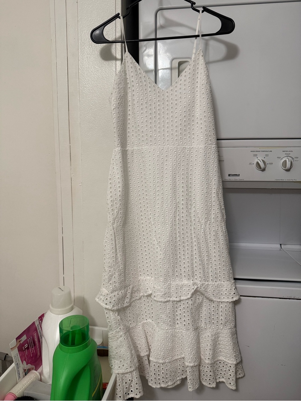 Express Lace Spaghetti Strap Dress
